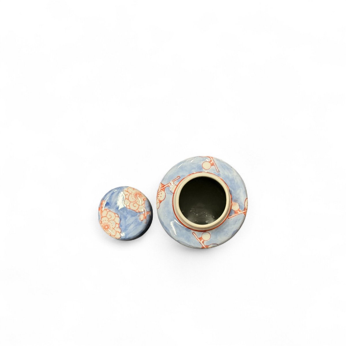 Porseleinen vaas Mini blauw
