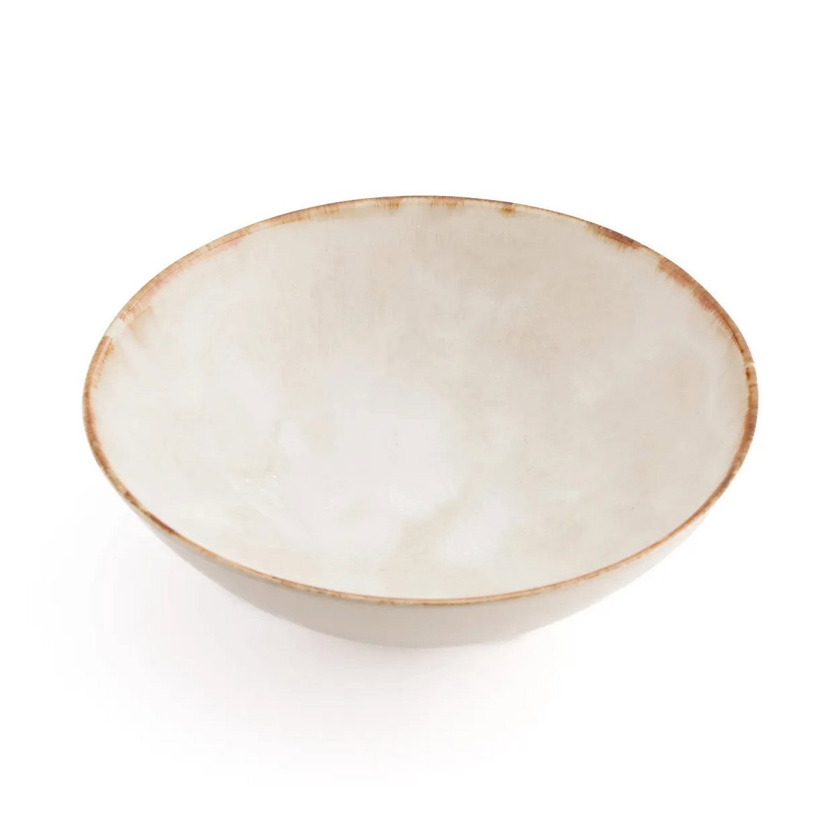 Keramische serveerschaal Cascais creme