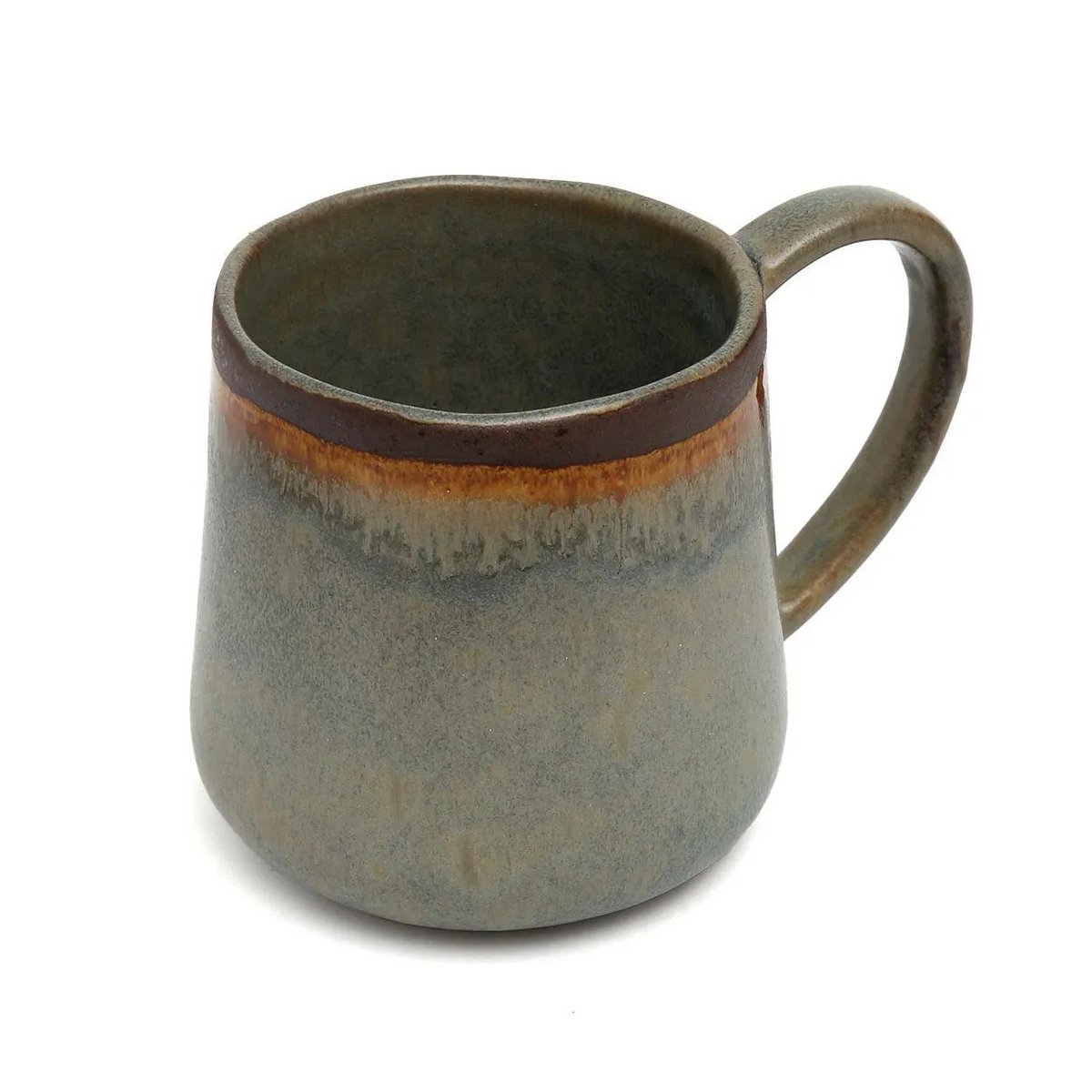 Keramische koffiemok coa blauw (Set van 6)
