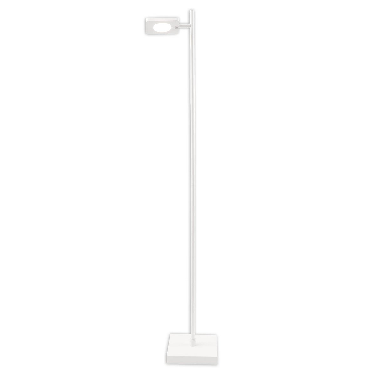 LED Vloerlamp Lupa Wit - 135 cm (Dimbaar/RGB)