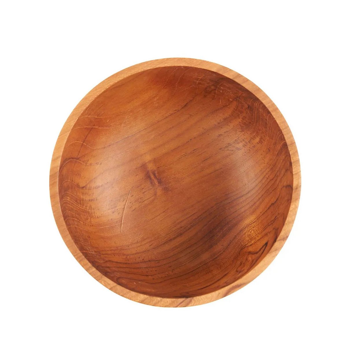 Houten snackkom Frietjes naturel