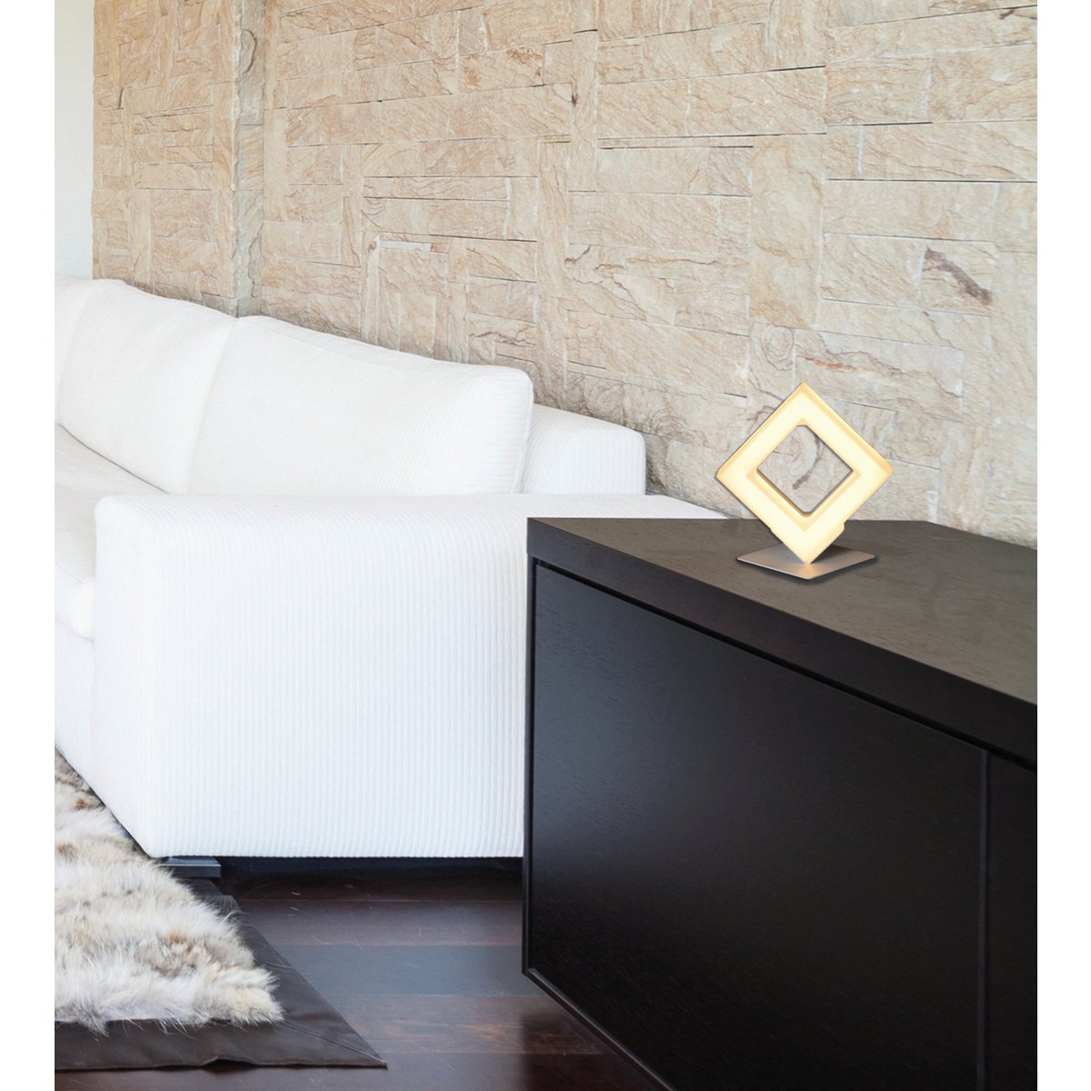 LED tafellamp "Moggi" h:18cm - OutHome