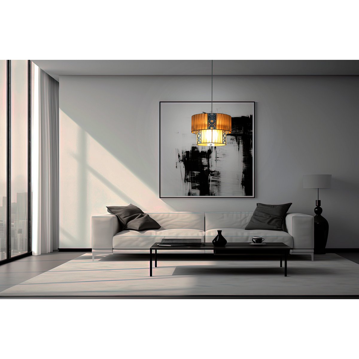 Hanglamp Pori Cappuccino - Ø 30 cm (E27)