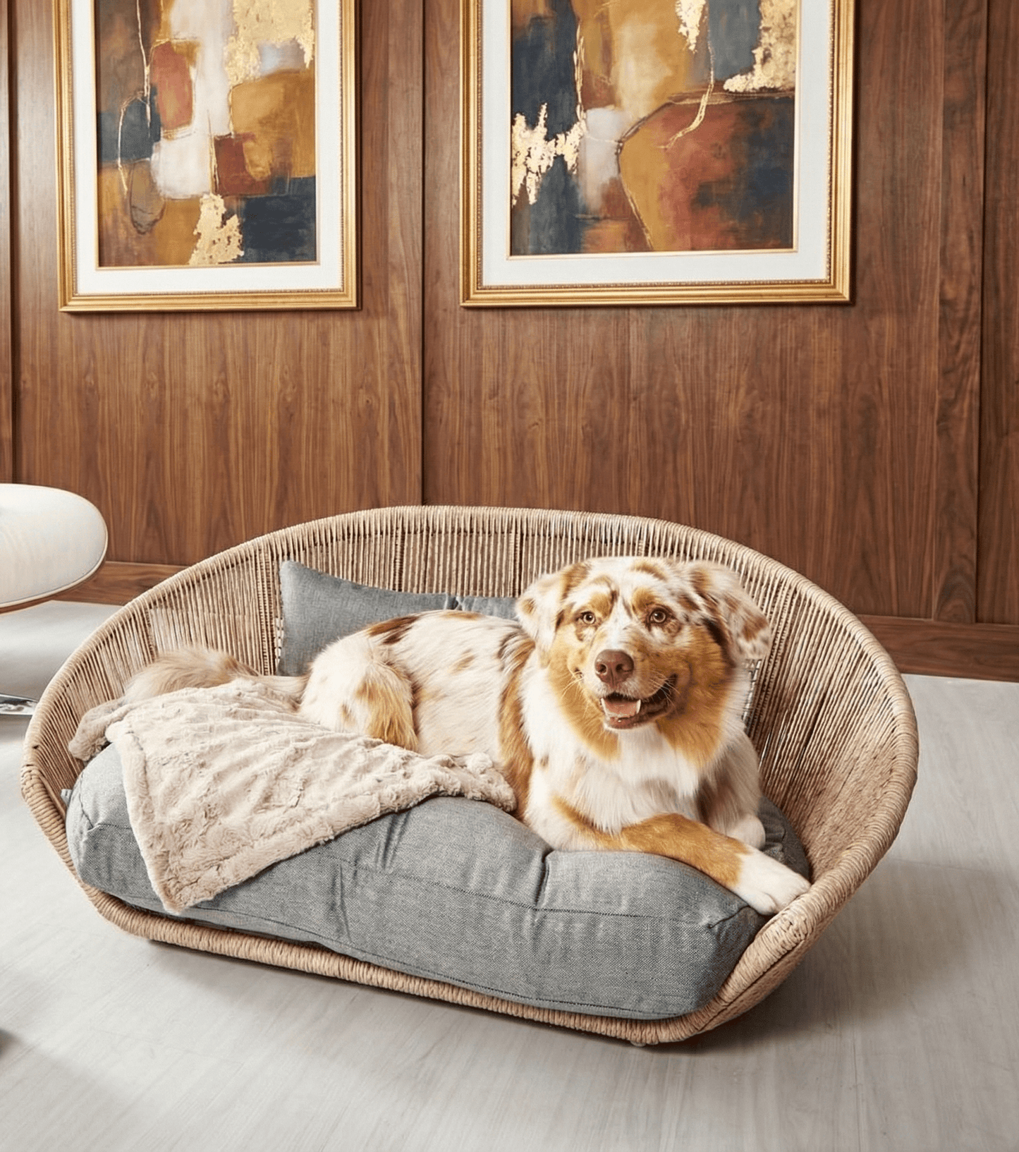 VOGUE - Design - Hudebett SMOOTH Hondenmand Grijs - OutHome