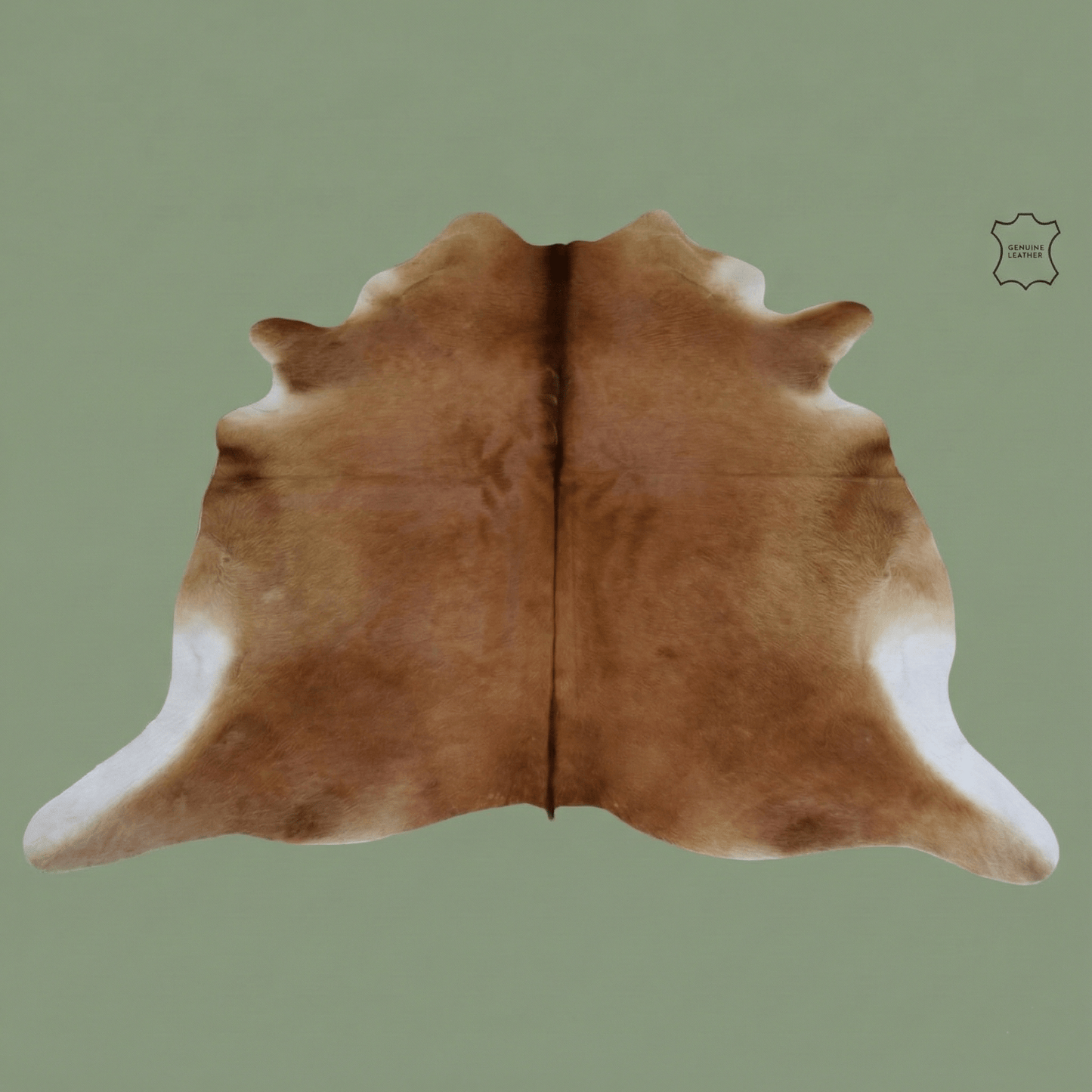 Koeienvel vloerkleed - Leer - Bruin - OutHome