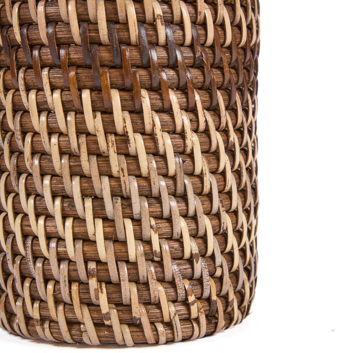 Rotan tandenborstelhouder natuurlijk bruin