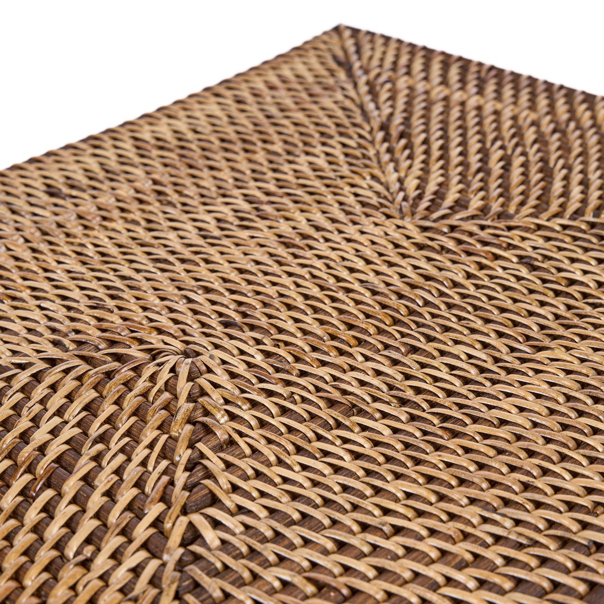 Rotan placemat Koloniale natuurlijk bruin - 30x40 cm