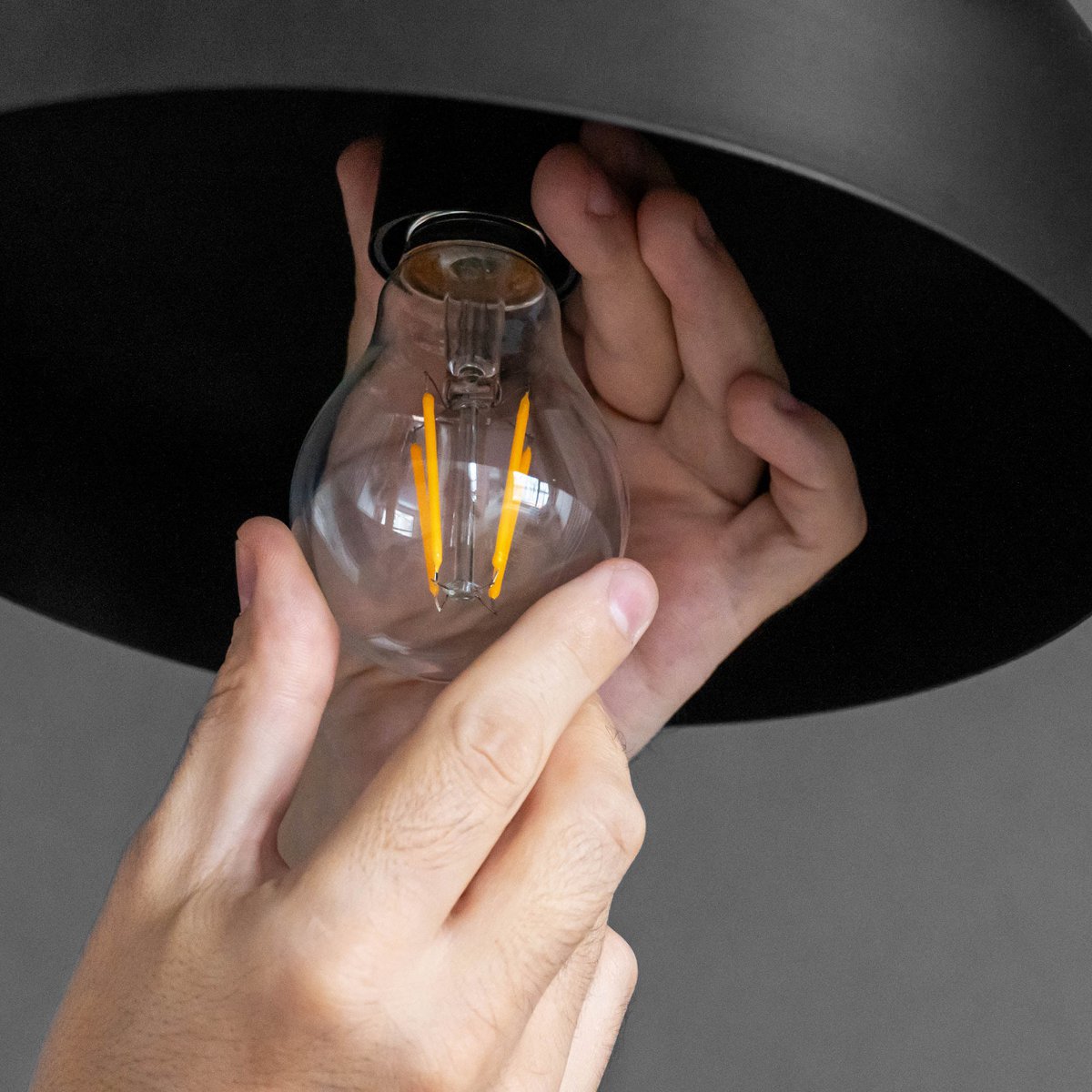 LED-filamentlampen (6-delig) - E14, 8W, Helder Glas