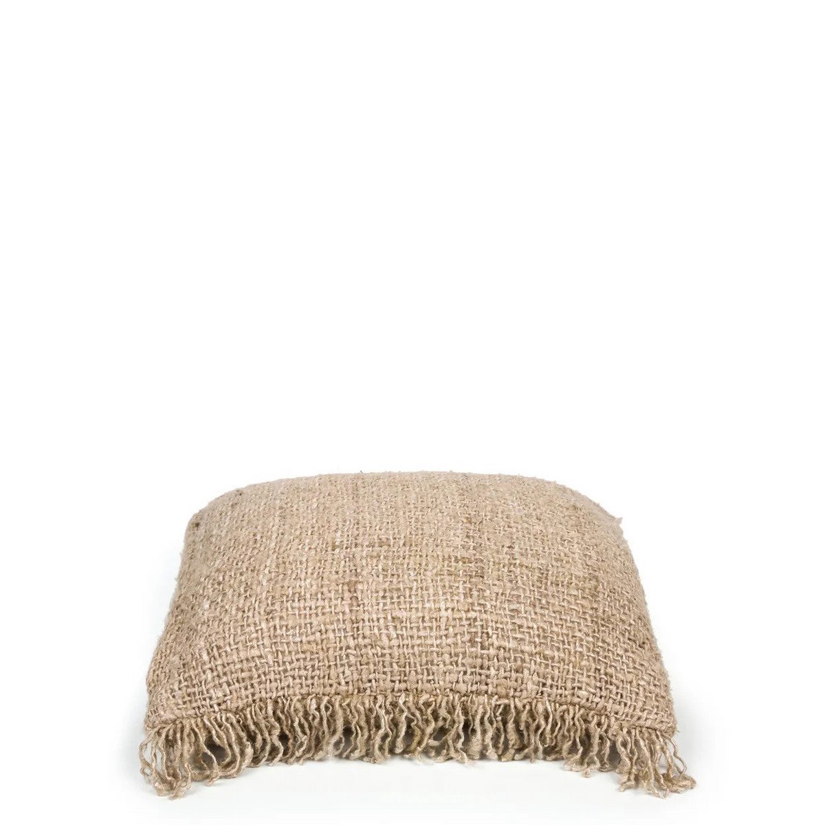 Zachte kussenhoes Oh my gee beige - 40x40 cm