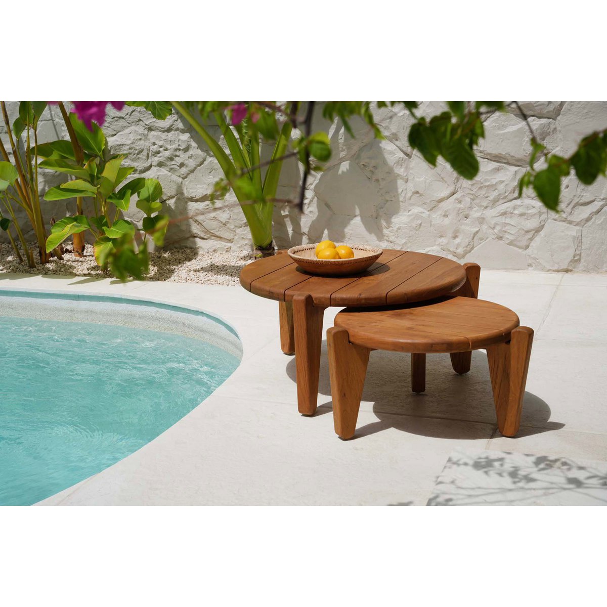Teak salontafel Seseh