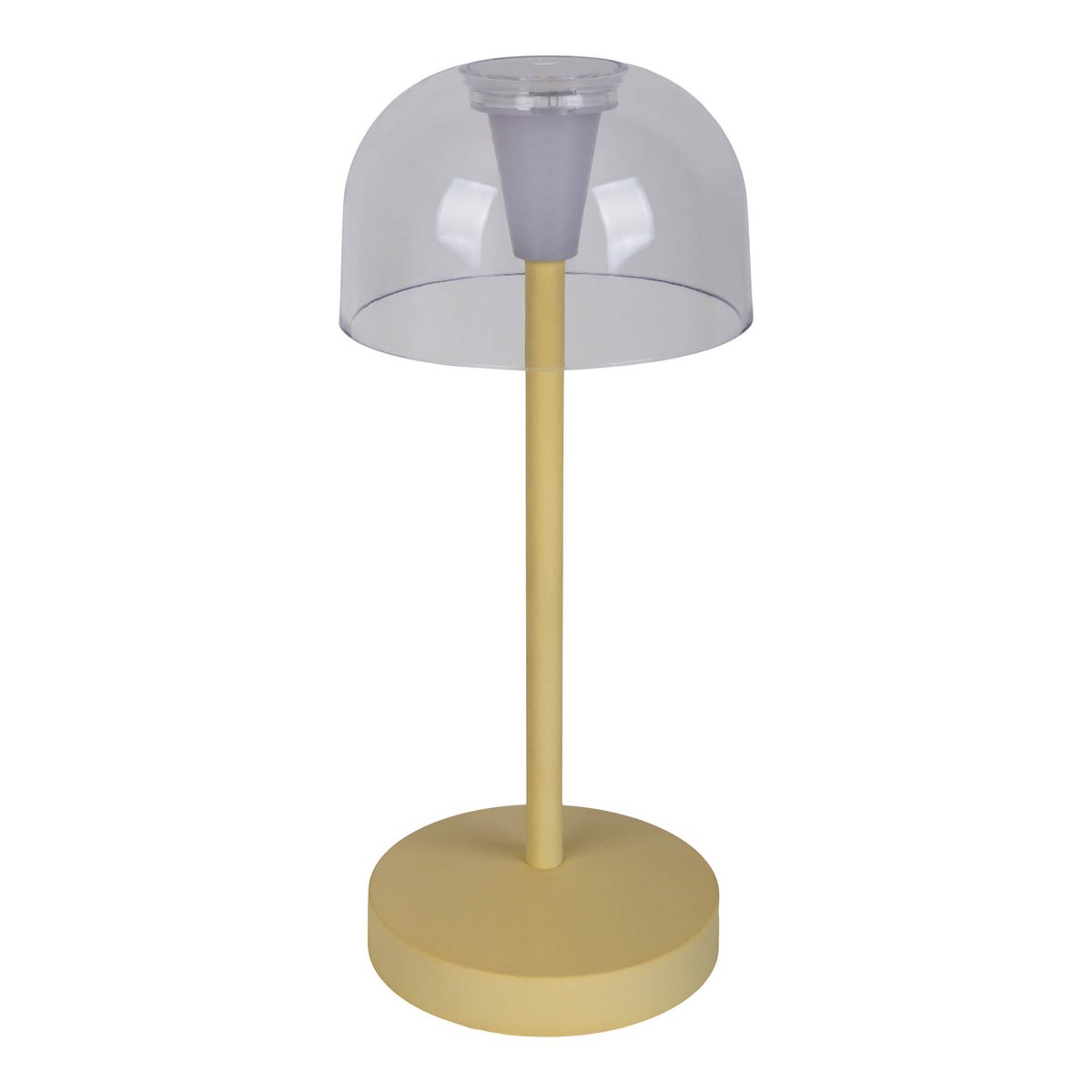 LED Acculamp Gomba Geel (Set van 2) - 18,5 cm