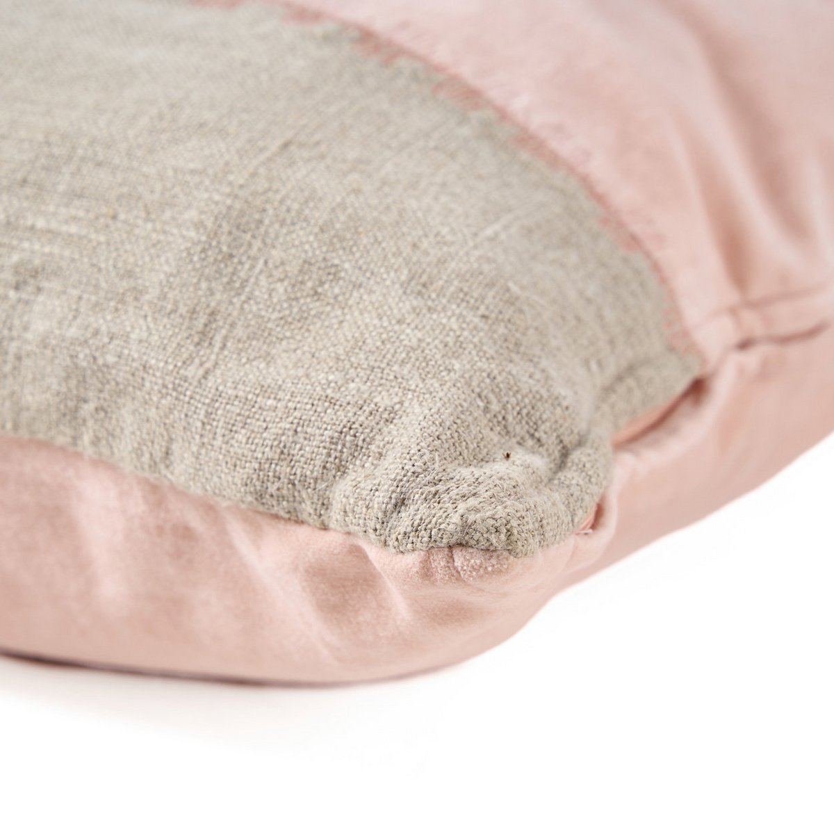 Fluwelen kussenhoes Velvet divorce roze