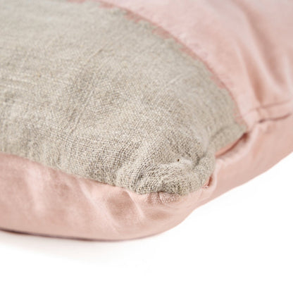 Fluwelen kussenhoes Velvet divorce roze