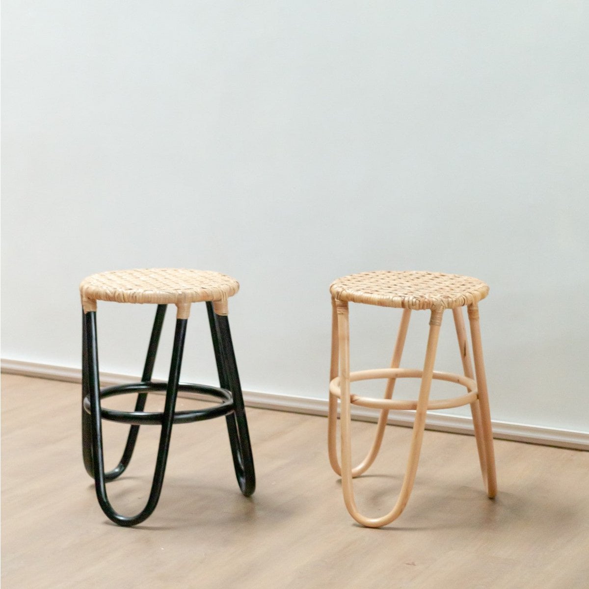 Kruk Rotan Kolaka Naturel - Ø 35 cm
