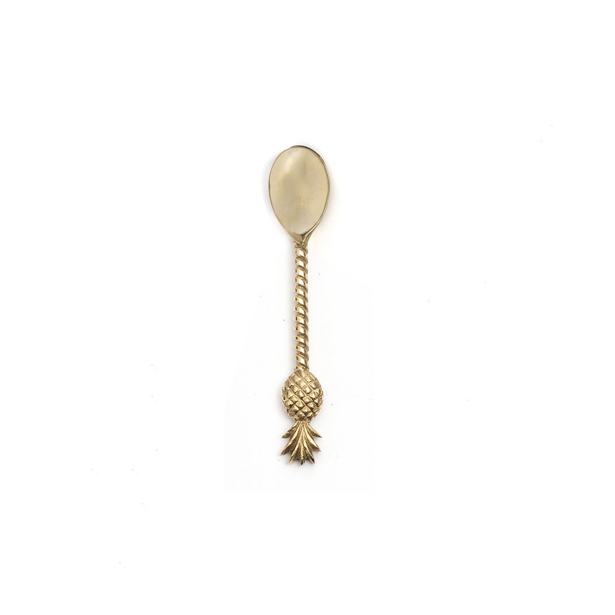 Gouden theelepel Ananas