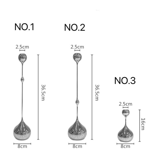 Ijzeren kandelaarset Olivarez (set van 3)