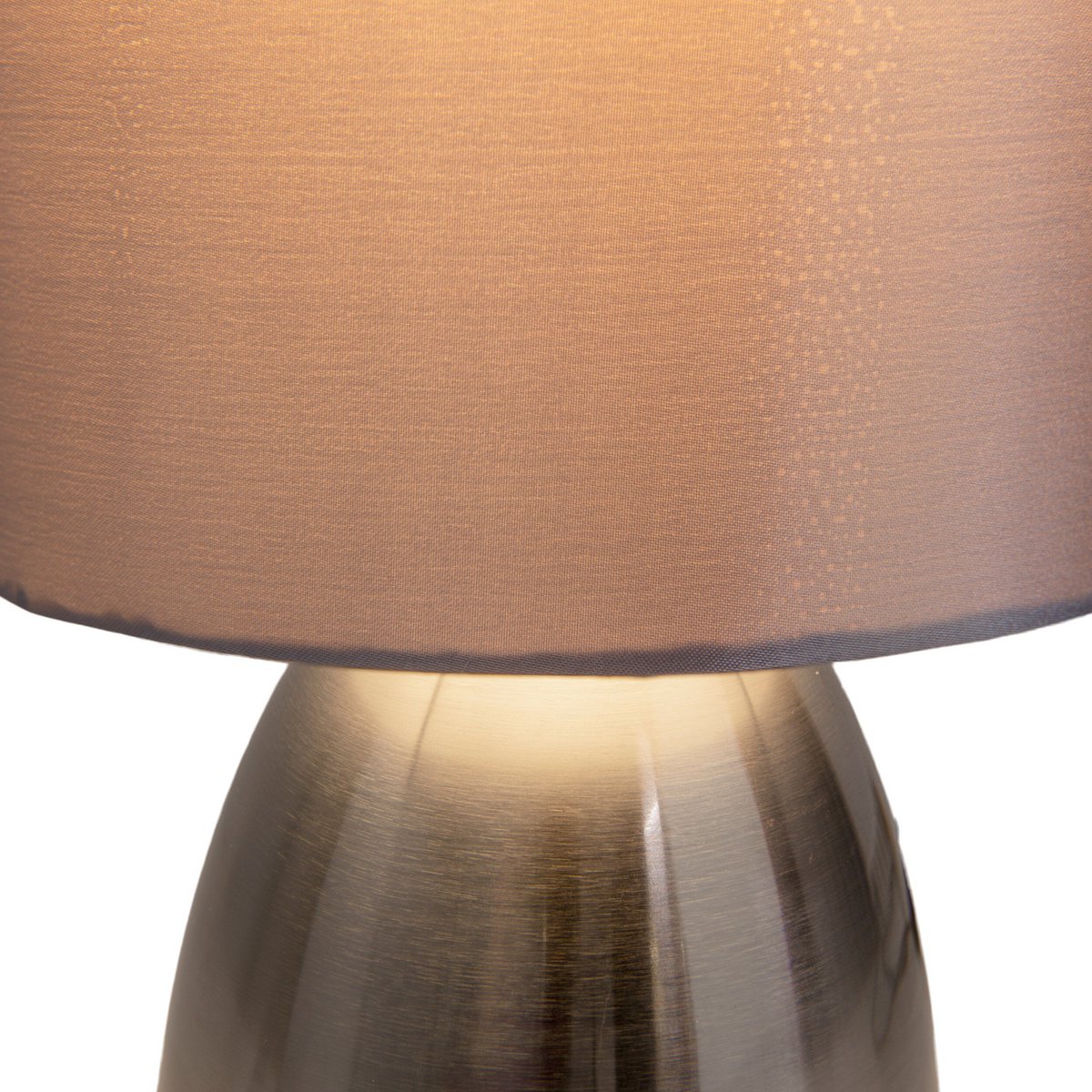 Tafellamp Aurum Staal/Grijs - 33 cm (E14)