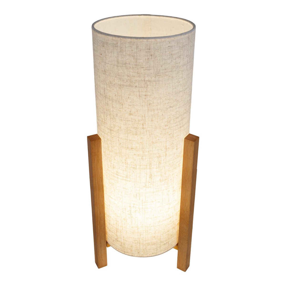 Tafellamp Matilda Hout/Textiel - 52 cm (E27)