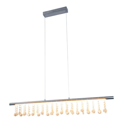 LED Hanglamp Nobilis Nikkel - 100 cm