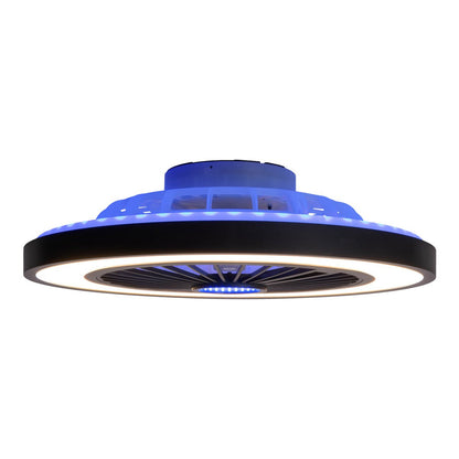 LED Plafondlamp + Ventilator Arrioso - Ø 54 cm
