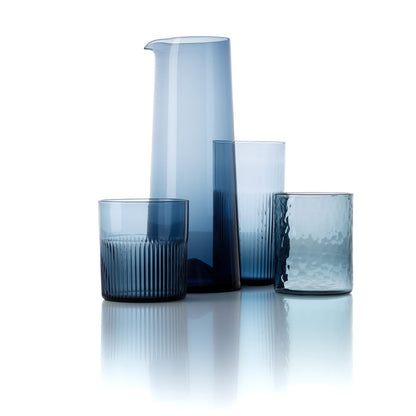 Glazen beker Azure blauw