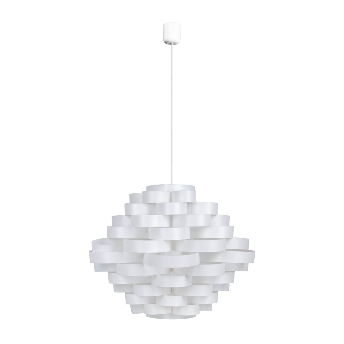 Hanglamp Witte Lijn Kunststof - Ø 55 cm (E27) - OutHome