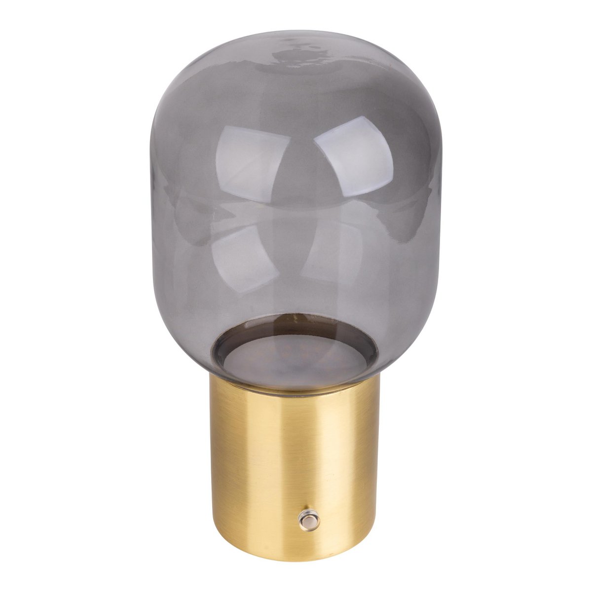 Snoerloze Tafellamp Albero Messing/Glas - 25 cm (Touch)