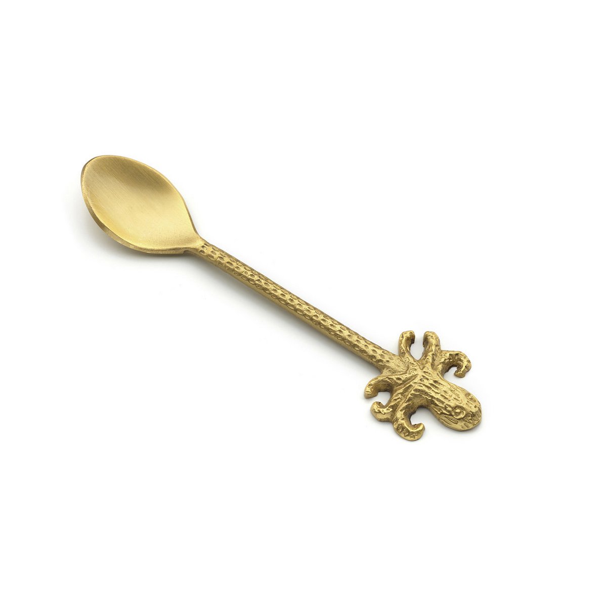 Kruidenlepel Octopus goud - S