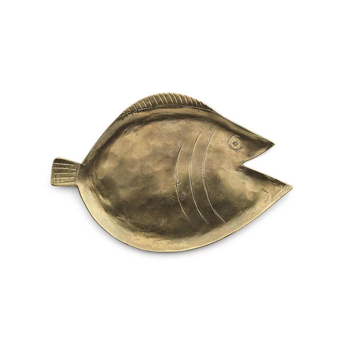 Messing schaal Dori goud