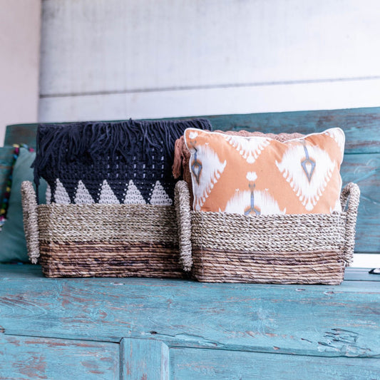 Opbergmand Kapauku Bananenvezel/Zeegras (2 maten)