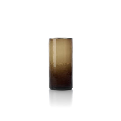 Glazen tumbler Dusk houtskool - L