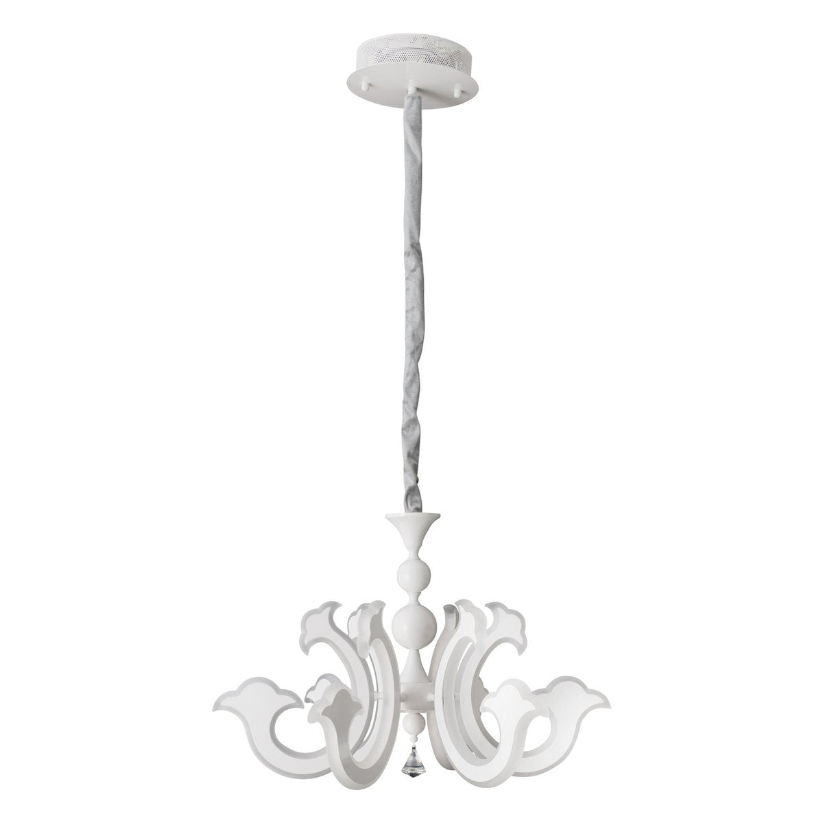 LED Kroonluchter Ludwig Wit - Ø 66 cm