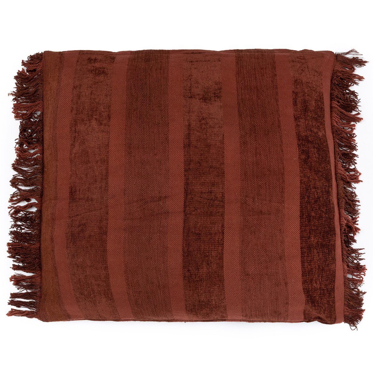 Fluwelen kussenhoes Oh my gee bordeaux - 60 cm