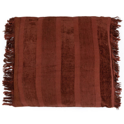Fluwelen kussenhoes Oh my gee bordeaux - 60 cm