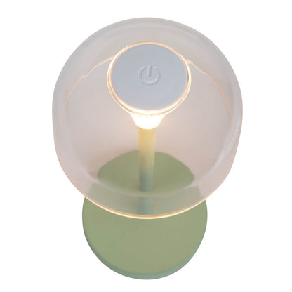 LED Acculamp Gomba Mint (Set van 2) - 18,5 cm