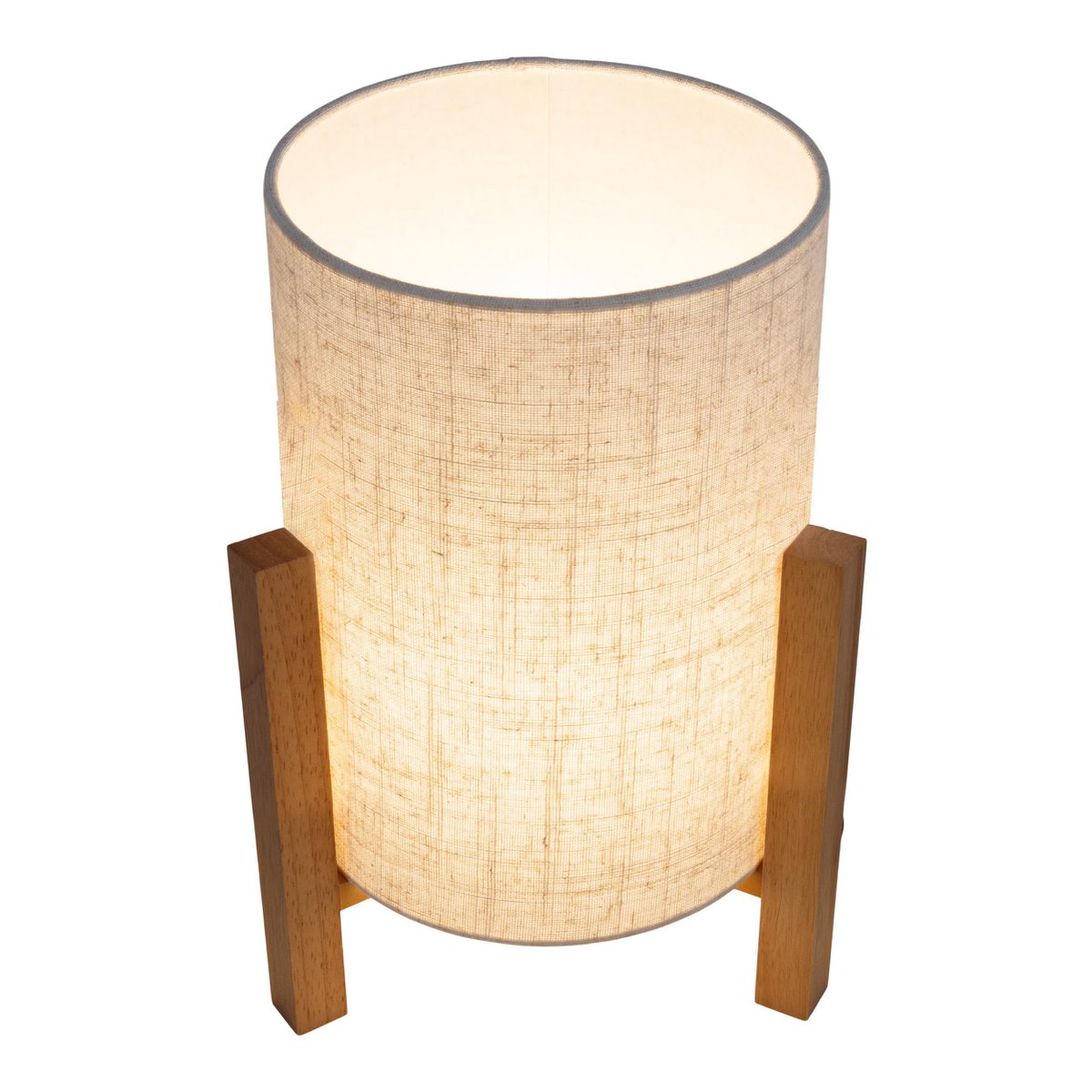 Tafellamp Matilda Hout/Textiel - 32 cm (E27)