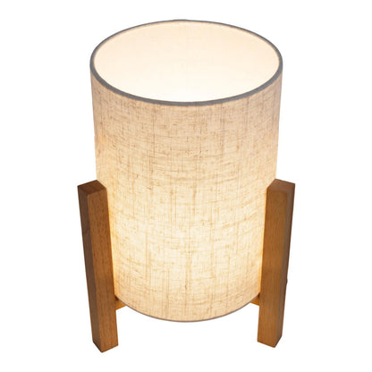 Tafellamp Matilda Hout/Textiel - 32 cm (E27)
