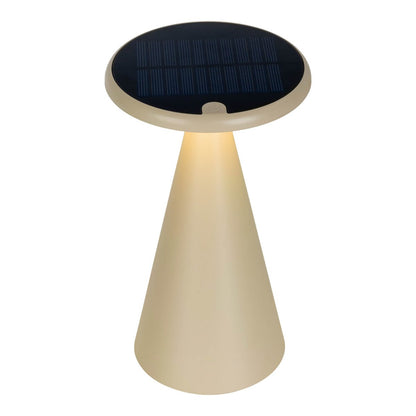 Solar Tafellamp Palu Beige - 20 cm (Binnen/Buiten)