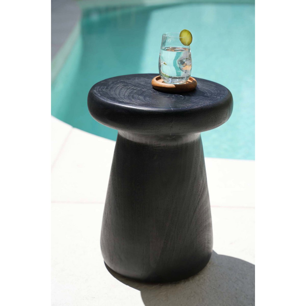 Glazen waterglas Waterglas blauw