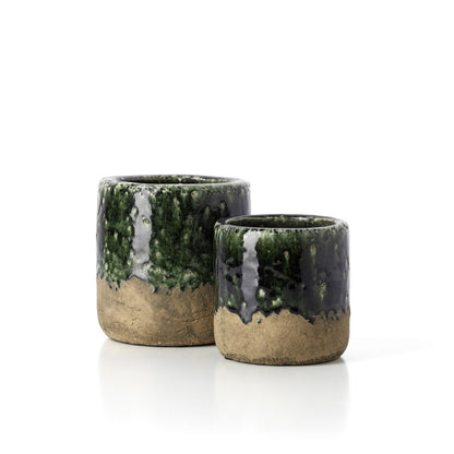 Steengoed mosplanter Moss planter betongroen