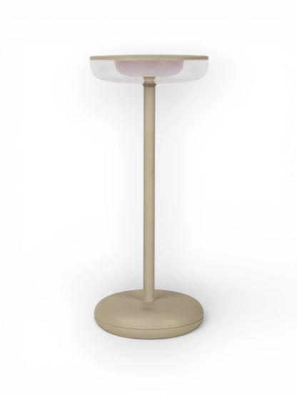 Snoerloze Tafellamp Pasi Beige Touch - 26 cm (Dimbaar) - OutHome