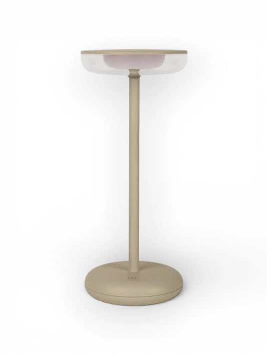 Snoerloze Tafellamp Pasi Beige Touch - 26 cm (Dimbaar) - OutHome