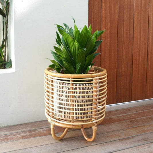 Plantenstandaard Malang Rotan Beige