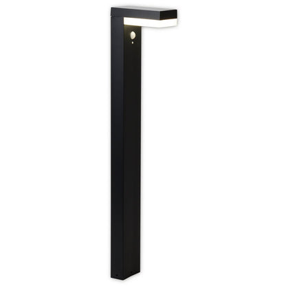 LED Solar Outdoor Base Light "Filius" H: 50 cm, gemaakt van metaal en plastic in antraciet, met geïntegreerde LED - OutHome