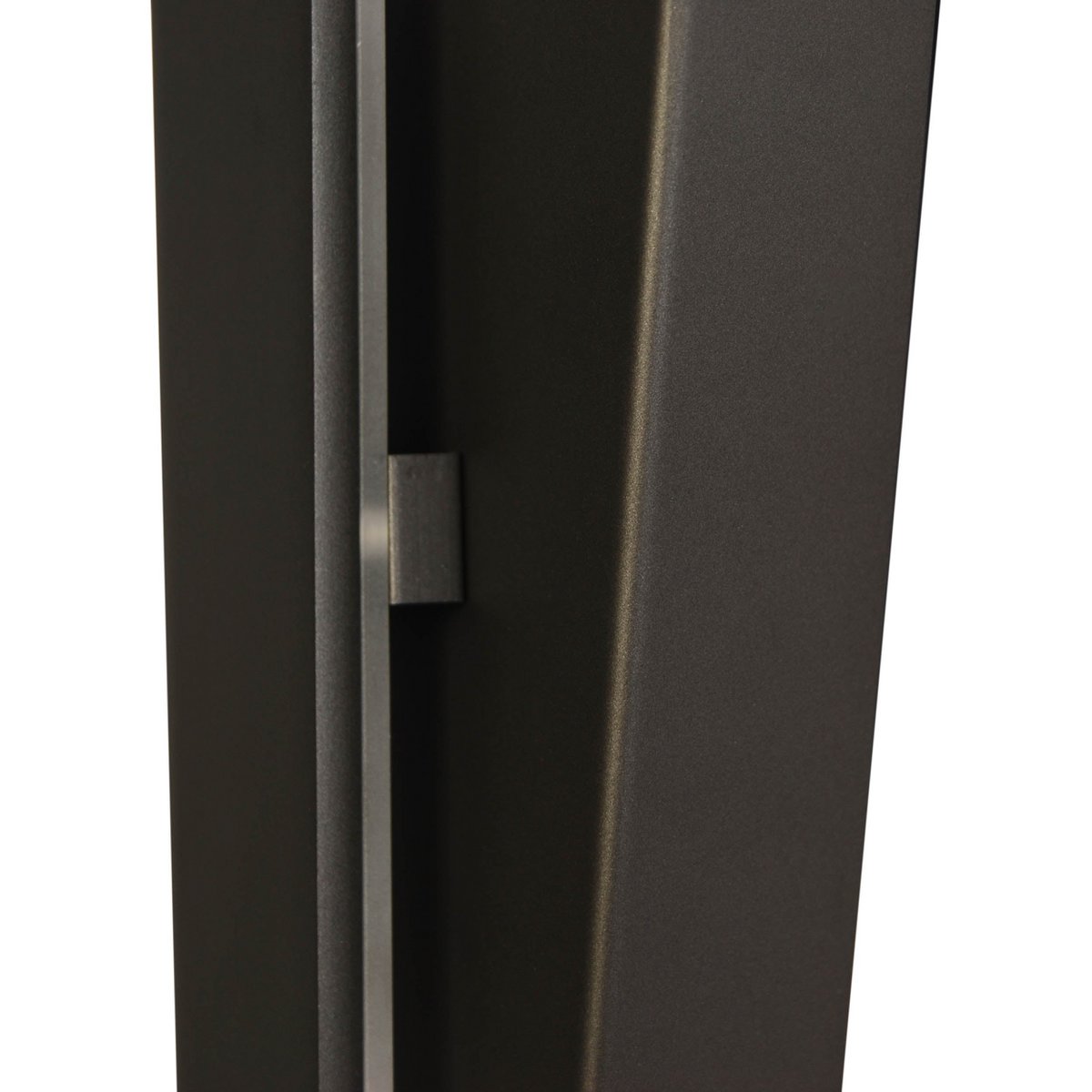 LED - wandlamp "Trevor" zwart, wandlampmetaal en plastic in het zwart, met stevig ingebouwde LED's, wandverlichting binnen 62 x 10 x 4,5 cm - OutHome