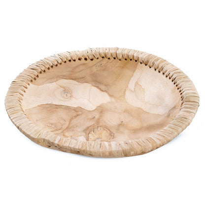Teakhouten kom Like me naturel - 30 cm