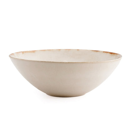 Keramische serveerschaal Cascais creme