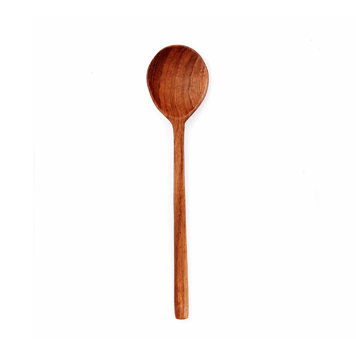 Teakhouten wortellepel M naturel