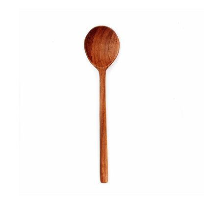 Teakhouten wortellepel M naturel