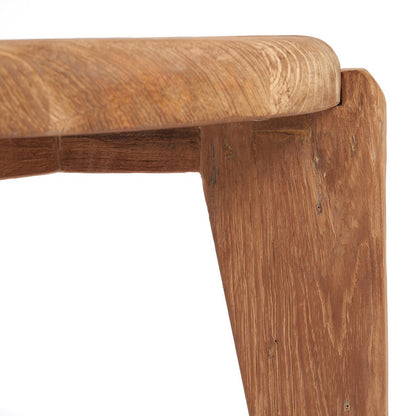 Hergebruikt teakhout salontafel Wabi sabi naturel - S
